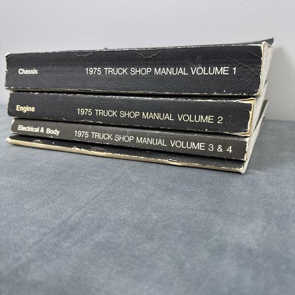 Ford 1975 Truck Shop Manual Complete Set Volumes 1-5 Bronco Econoline F-Series - Picture 4 of 15